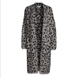 Time and Tru Dropped Shoulder Open Cardigan